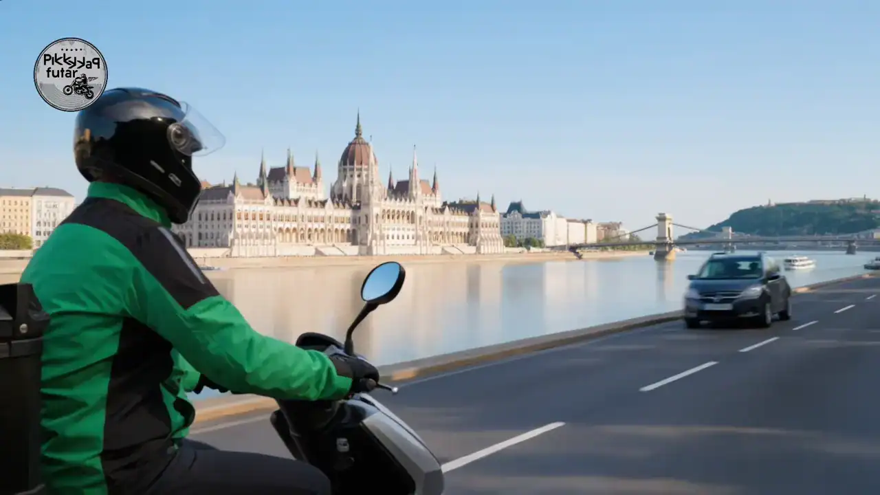 PikkPakk motoros futár Budapesten – videó